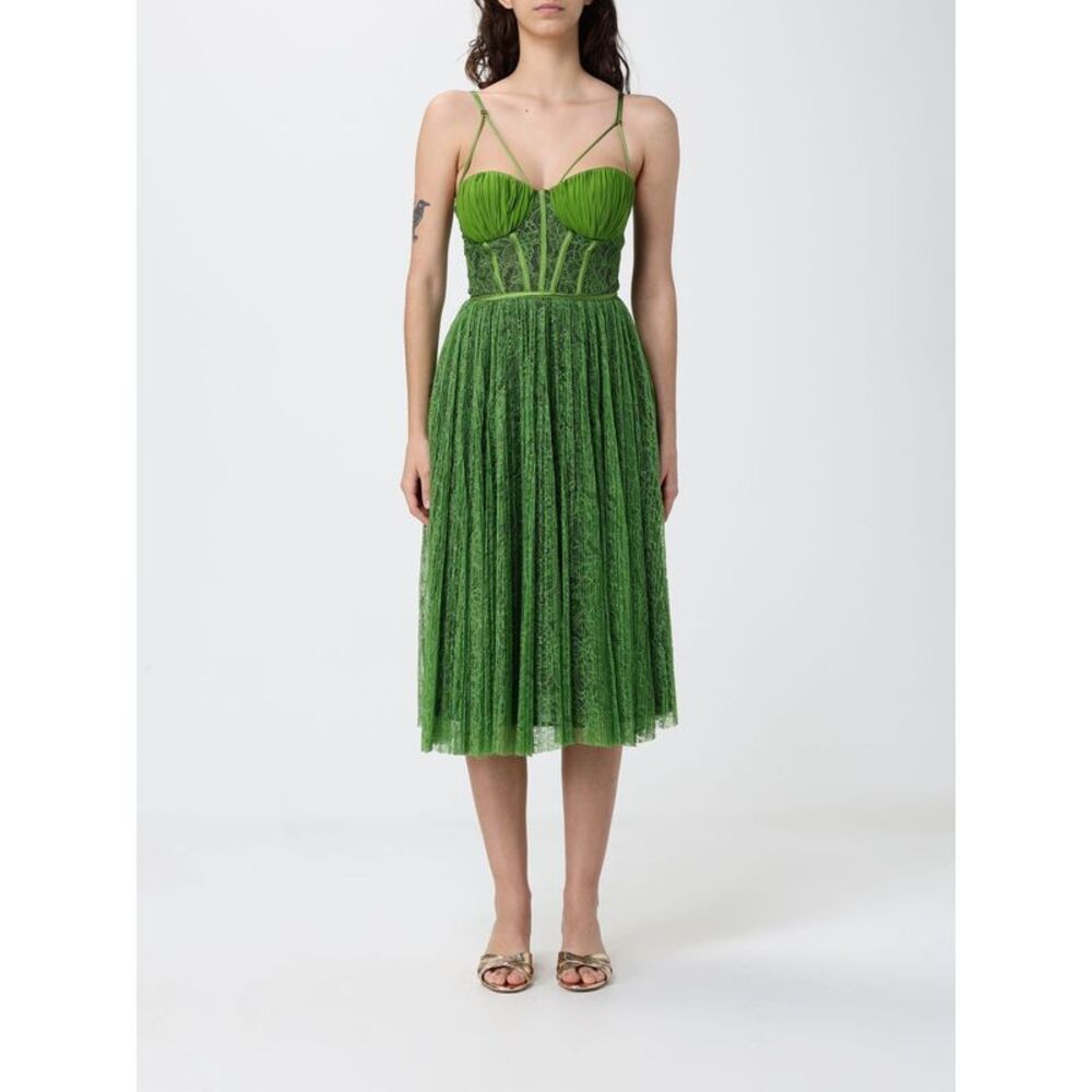 Elisabetta Franchi Women Lace Midi Dress Elisabetta Franchi